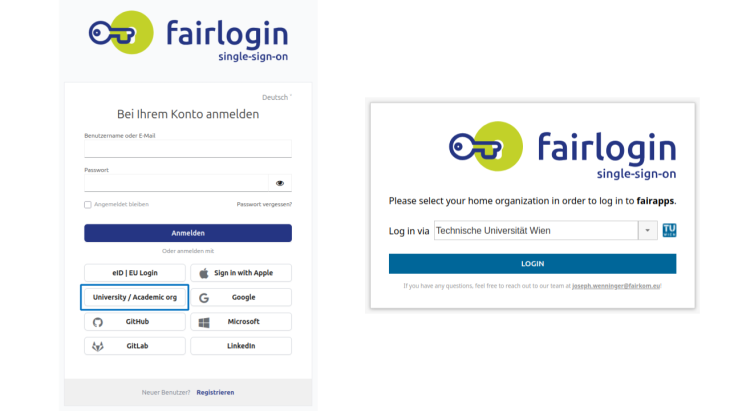 fairlogin University / Academic org