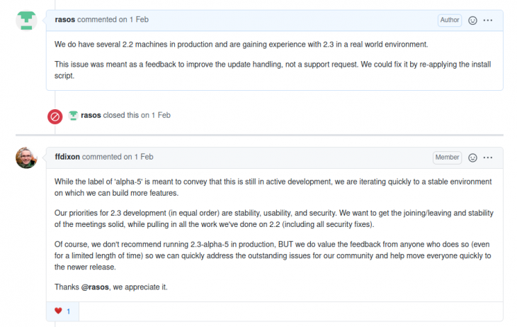 BBB 2.3 alpha testing